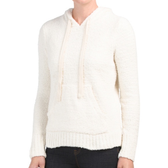 Nordstrom Sweaters - Teddy hoodie pullover sweater